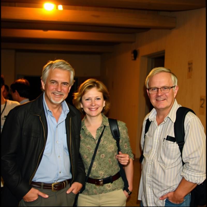 Foto del equipo fundador de Localizaciones de Cine Ibéricas durante su primera reunión en 2010.